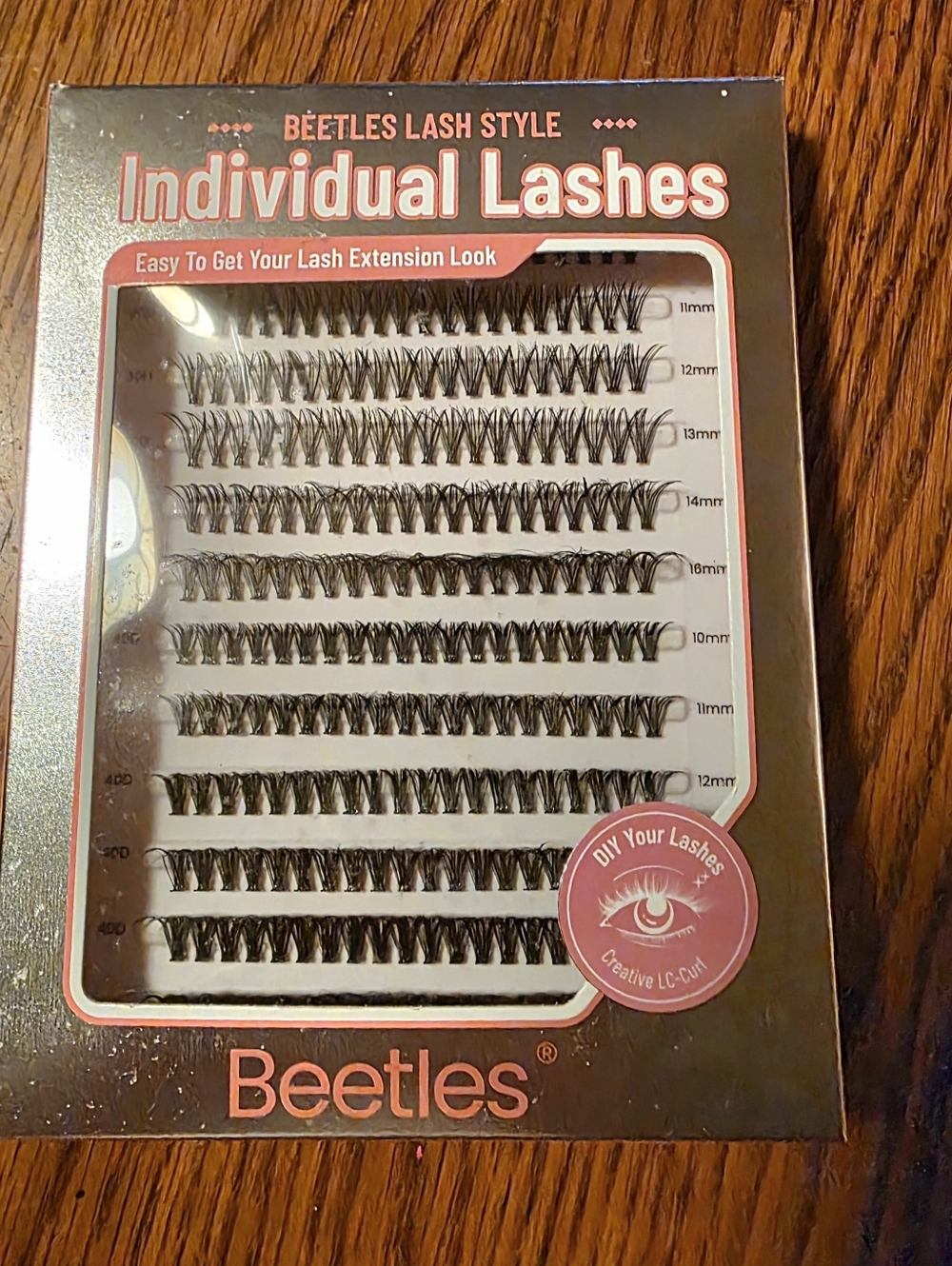 Beetles Individual Lash Clusters - Black